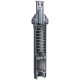 Розбризкувач Rain Bird US-400 (Uni-Spray), висувна частина 10 см, без форсунки,  1/2"ВР