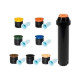 Розбризкувач Rain Bird US-400 (Uni-Spray), висувна частина 10 см, без форсунки,  1/2"ВР