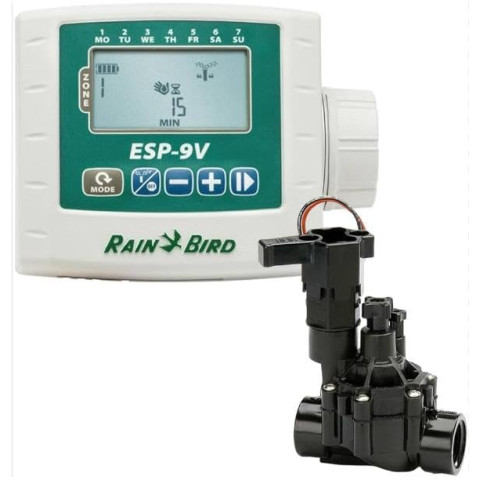 Автономний контролер Rain-Bird ESP-9VI4 на 4 станцію, зовнішнє використання IP68