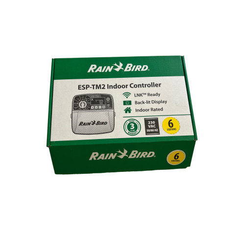 Контролер управління Rain-Bird ESP-TM2-6i на 6 зони (внутрішній) з підтримкою WI-FI