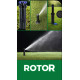 Роторний зрошувач  Rain Bird 3504-PC-SAM1/2"ВР, H=10см, R=4,6-10,7м, сектор 40-360°