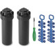 Роторний зрошувач Rain Bird 5004E-PC 3/4"ВР, H=10 см, R=6,1 м - 15,2 м, сектор 40-360°
