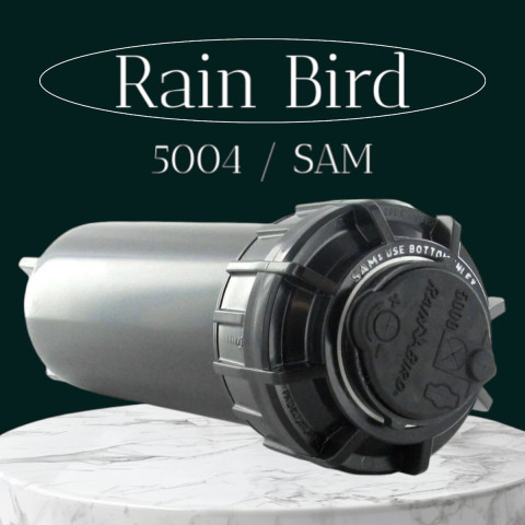 Роторний зрошувач Rain Bird 5004PC-SAM 3/4"ВР, H=10 см, R=6,1 м - 15,2 м, сектор 40-360°
