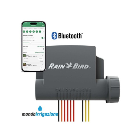 Модуль керування Rain-Bird ESP-BAT-BT4 на 4 станцію з Bluetooth керування, зовнішнє використання IP68