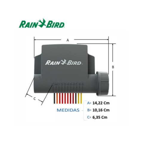 Модуль керування Rain-Bird ESP-BAT-BT2 на 2 станцію з Bluetooth керування, зовнішнє використання IP68