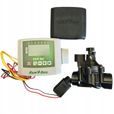 Автономний контролер Rain-Bird ESP-9VI1 DVF Kit на 1 станцію + EMK 100-DVF, зовнішнє використання IP68